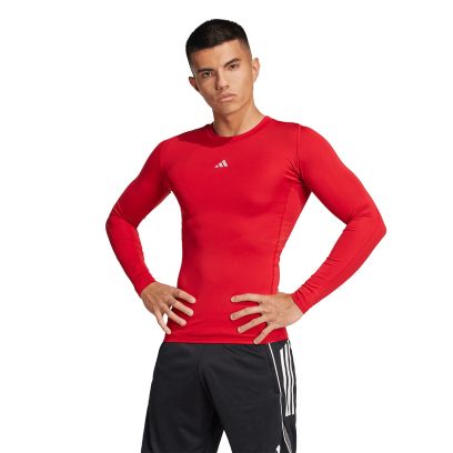 T-shirt adidas Techfit Rouge pour homme