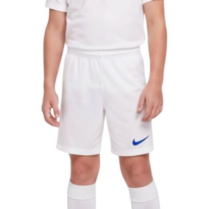 Pantalón corto Nike Park III Blanco y Azul Real para Niño