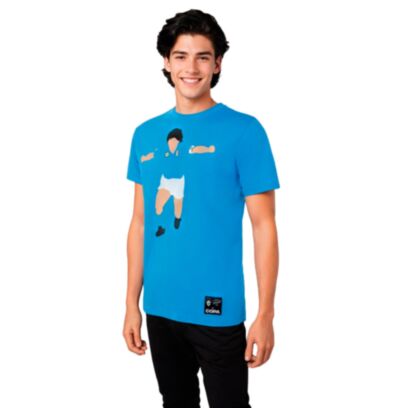 T-shirt COPA Maradona Bleu pour homme