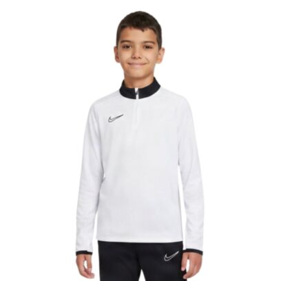 Haut d'entrainement 1/4 Zip Nike Academy 25 Blanc pour Enfant