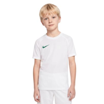 Maillot Nike Park VIII Blanc & Vert pour enfant