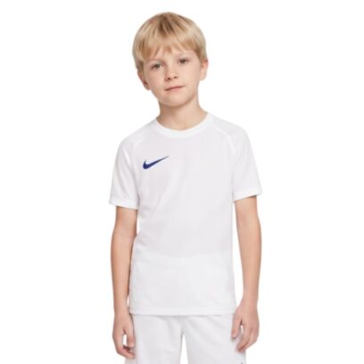 Maillot Nike Park VIII Blanc & Bleu Royal pour enfant
