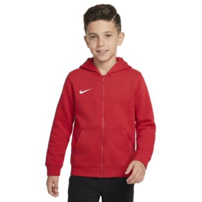 Sweat zippé à capuche Nike Park 26 Rouge pour Enfant