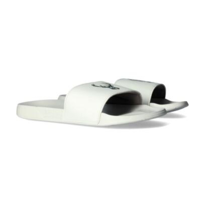 Claquettes Islide USA Motto Milwaukee Bucks Blanc