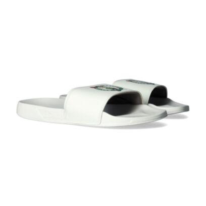 Claquettes Islide USA Motto Boston Celtics Blanc