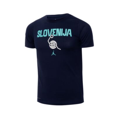 Maillot de basket Jordan Slovénie Bleu Marine pour enfant