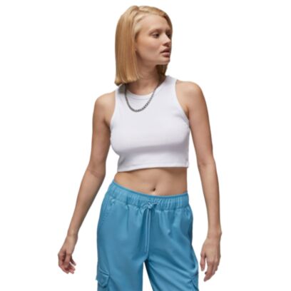 T-shirt Jordan Flight Blanc pour femme