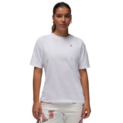 T-shirt Jordan Girlfriend Blanc pour femme