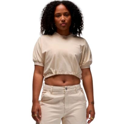 T-shirt Jordan Knit Marron pour femme