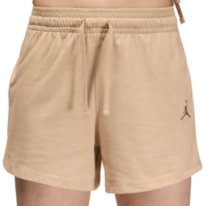 Short Jordan Knit Solid Marron pour femme