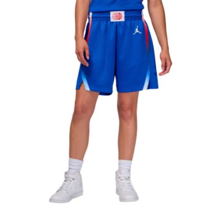 Short de basket Jordan France Bleu Royal pour femme