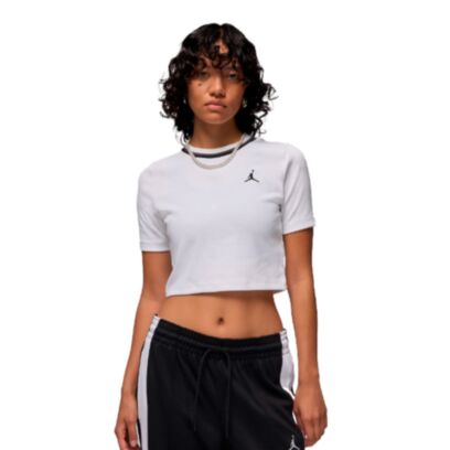 T-shirt Jordan Knit Blanc pour femme