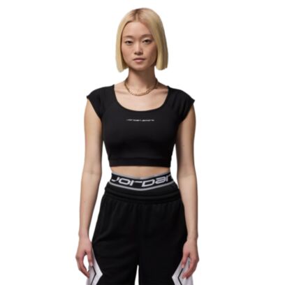 T-shirt Jordan Essentials Noir pour femme