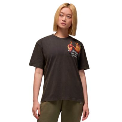 T-shirt Jordan Essentials Noir pour femme