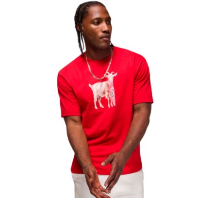 T-shirt Jordan Goat Rouge pour homme