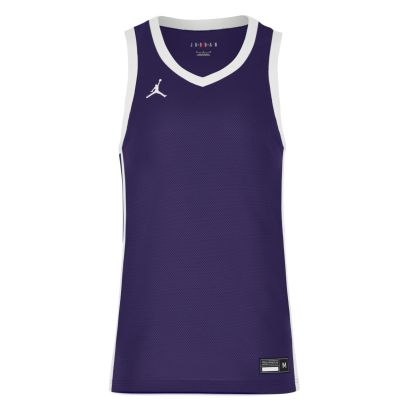 maillot de basket jordan team 25 violet blanc