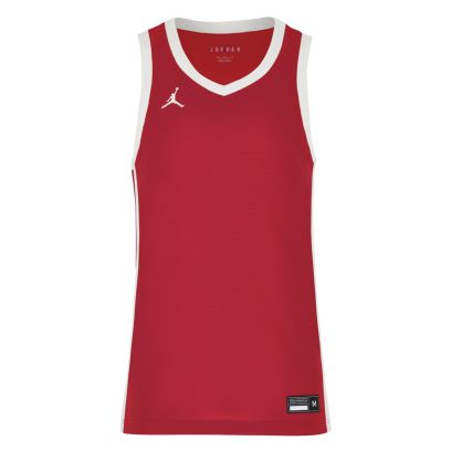 maillot de basket jordan team 25 rouge blanc