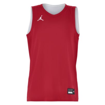 maillot de basket jordan team 25 rouge blanc