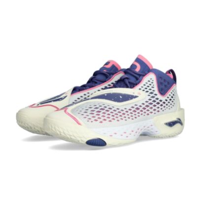 Chaussures de basket Li - ning BadFive V Blanc pour homme