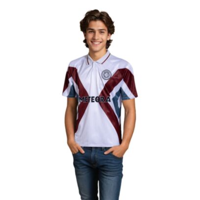 T-shirt Meteora Retro Blanc pour homme