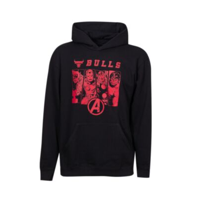 Sweat-shirt Nike Chicago Bulls Noir pour enfant