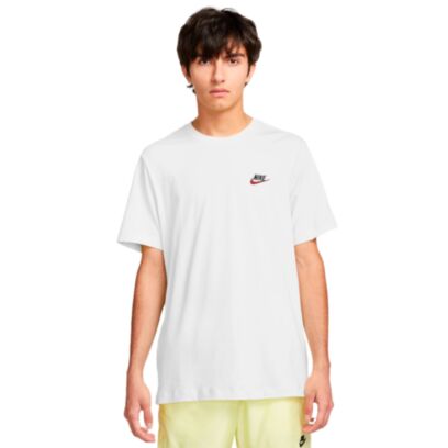 T-shirt Nike Sportswear Club Blanc pour homme