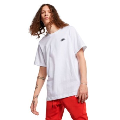 T-shirt Nike Sportswear Club Blanc pour homme
