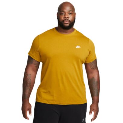 T-shirt Nike Sportswear Club Marron pour homme