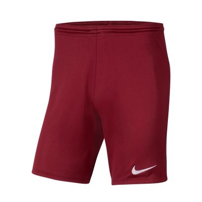 Short Nike Park III Bordeaux pour homme