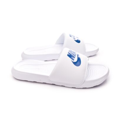 Claquettes Nike Victori One Blanc