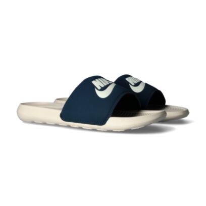 Claquettes Nike Victori One Bleu Marine pour homme