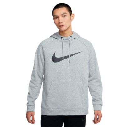 Sweat à capuche de training Nike Dri-FIT Gris pour homme