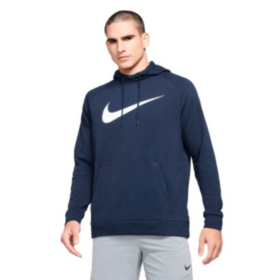 Sweat-shirt Nike Dri-FIT Bleu Marine pour homme