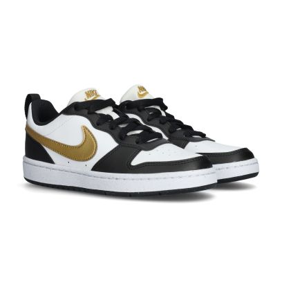 Chaussures Nike Court Borough Low Recraft Noir pour Enfant
