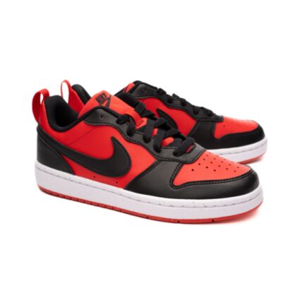 Chaussures Nike Court Borough Low Recraft Rouge pour Enfant