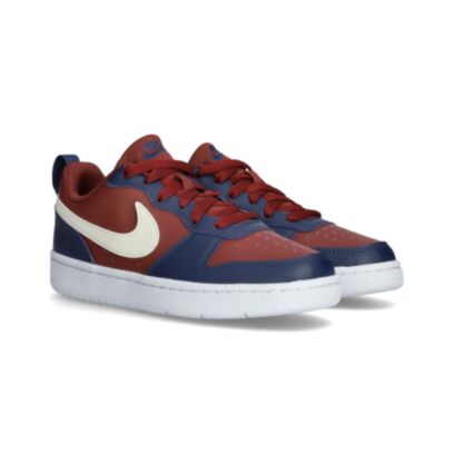 Chaussures Nike Court Borough Low Recraft Rouge pour Enfant