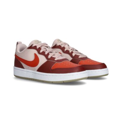 Chaussures Nike Court Borough Low Recraft Rose pour Enfant