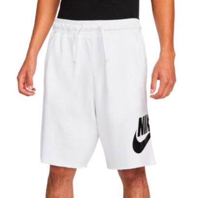 Short Nike Sportswear Club Fleece Blanc pour Homme