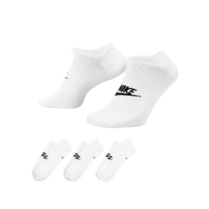 Lot de 3 paires de chaussettes Nike Sportswear Everyday Essential Blanc