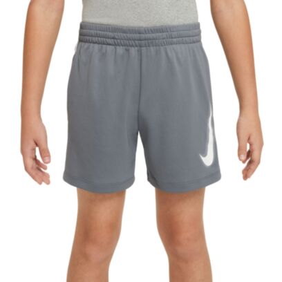 Short Nike Swoosh Gris pour Enfant