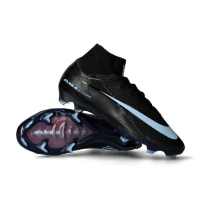 Chaussures de football Nike Mercurial Superfly 10 Elite FG Noir