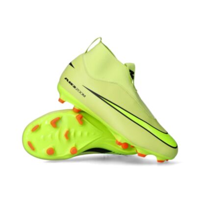 Chaussures de football Nike Mercurial Superfly 10 Academy FG Jaune Fluo pour enfant