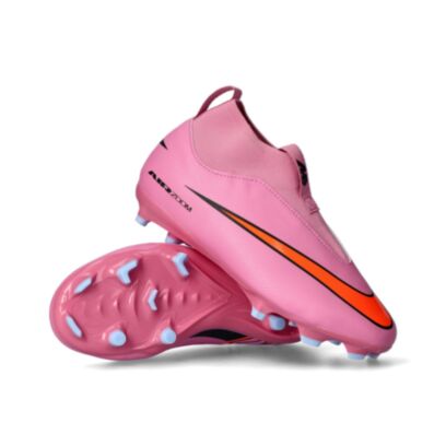 Chaussures de football Nike Mercurial Superfly 10 Academy MG Rose pour enfant