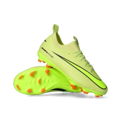 Chaussures de football Nike Mercurial Vapor 16 Academy FG Jaune Fluo pour enfant