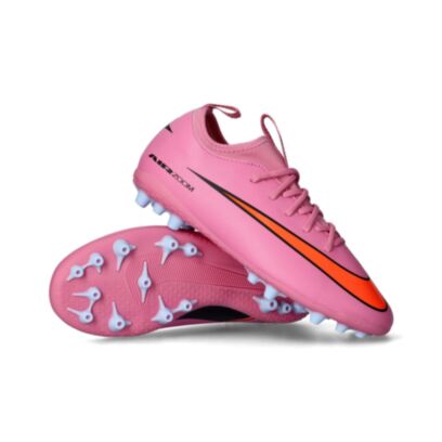 Chaussures de football Nike Mercurial Vapor 16 Academy AG Rose pour enfant