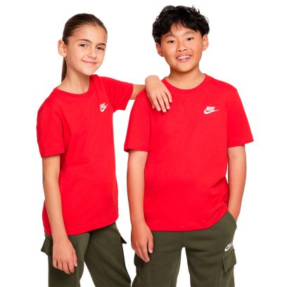 T-shirt Nike Sportswear Rouge pour Enfant