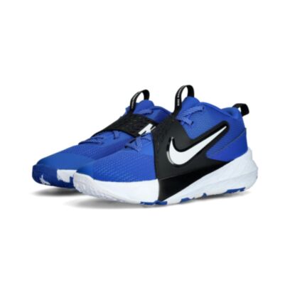 Chaussures de basket Nike Team Hustle D 12 Bleu Royal pour Enfant