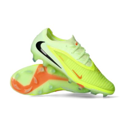 Chaussures de football Nike Phantom 6 Elite FG Jaune Fluo