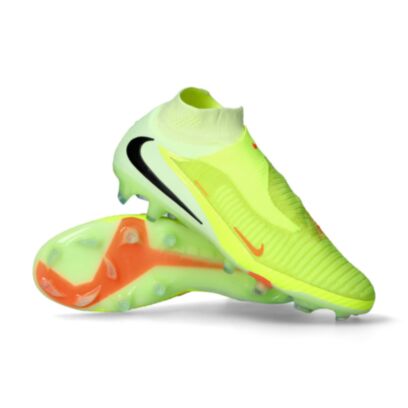 Chaussures de football Nike Phantom 6 Elite FG Jaune Fluo