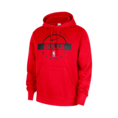 Sweat-shirt Nike Chicago Bulls Rouge